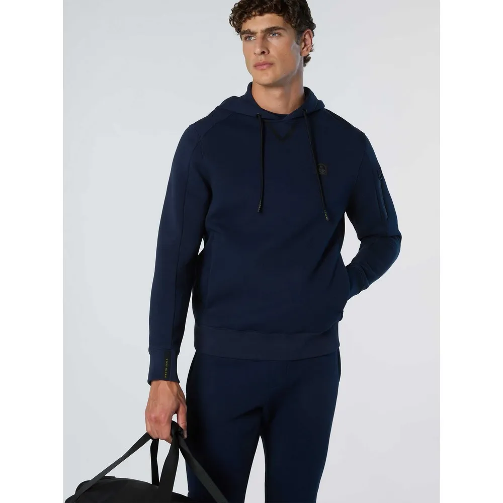 Купить North sails 691099-0802-s Толстовка с капюшоном 691099 Navy Blue 40x30x12 7ft.ru в интернет магазине Семь Футов