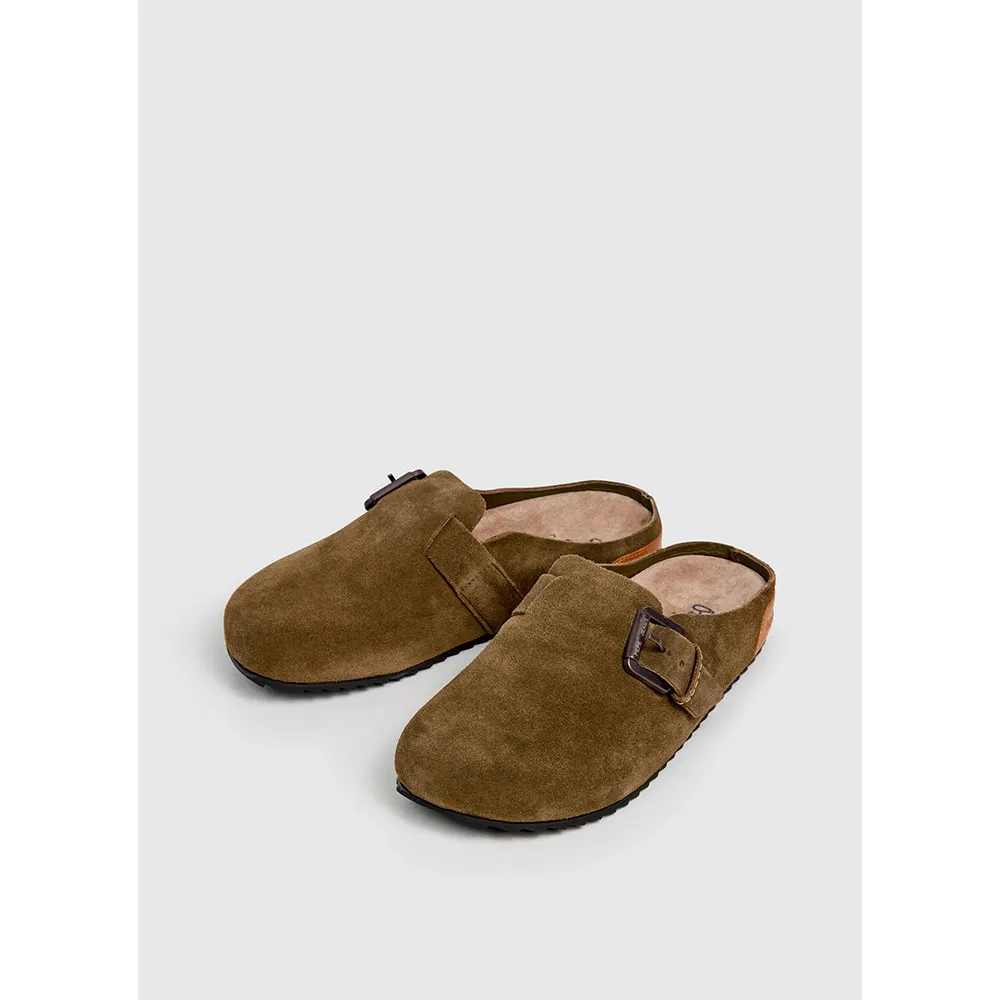 Купить Pepe jeans pls900001-728-7 Деревянные башмаки Corby Olive Green 35x25x15 EU 40 7ft.ru в интернет магазине Семь Футов