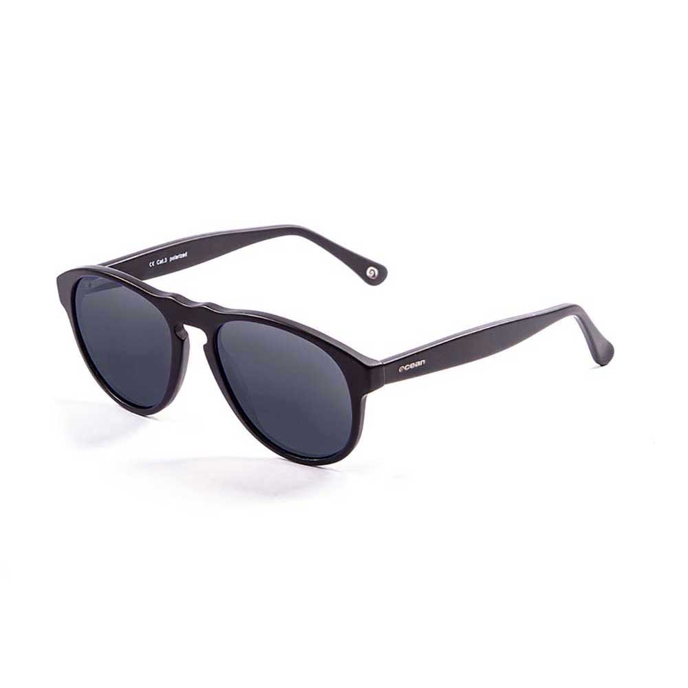 Купить Ocean sunglasses 5000.0 поляризованные солнцезащитные очки Washington Matte Black / Smoke 7ft.ru в интернет магазине Семь Футов