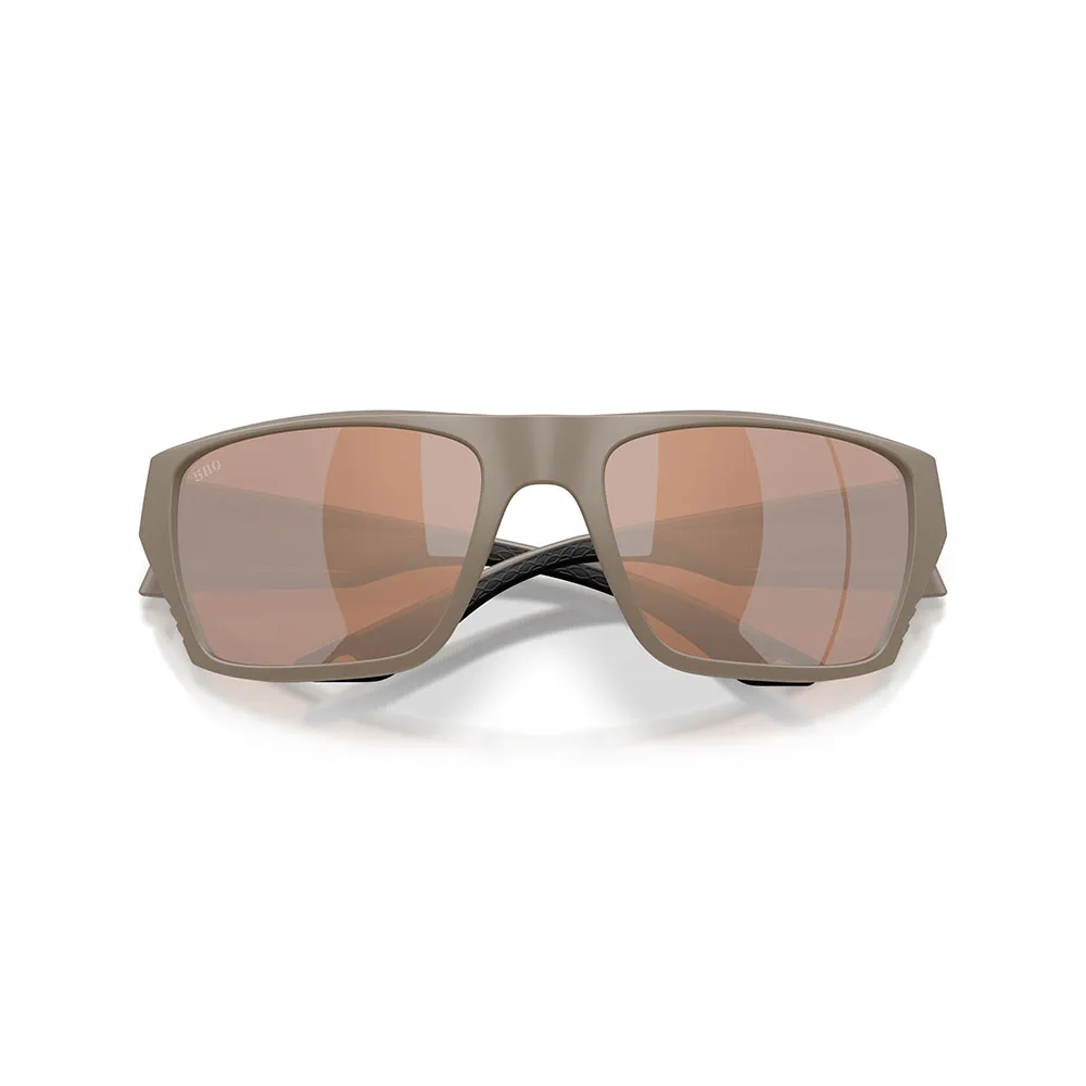 Купить Costa 06s9118-91181159 поляризованные солнцезащитные очки Finlet Matte Sand 20x10x10 Copper Silver Mirror 580G/CAT3 7ft.ru в интернет магазине Семь Футов