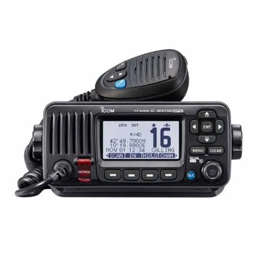 Купить Icom DIC-086 Фиксированная морская радиостанция VHF IPX7 IC-M423GE 25W Black 7ft.ru в интернет магазине Семь Футов