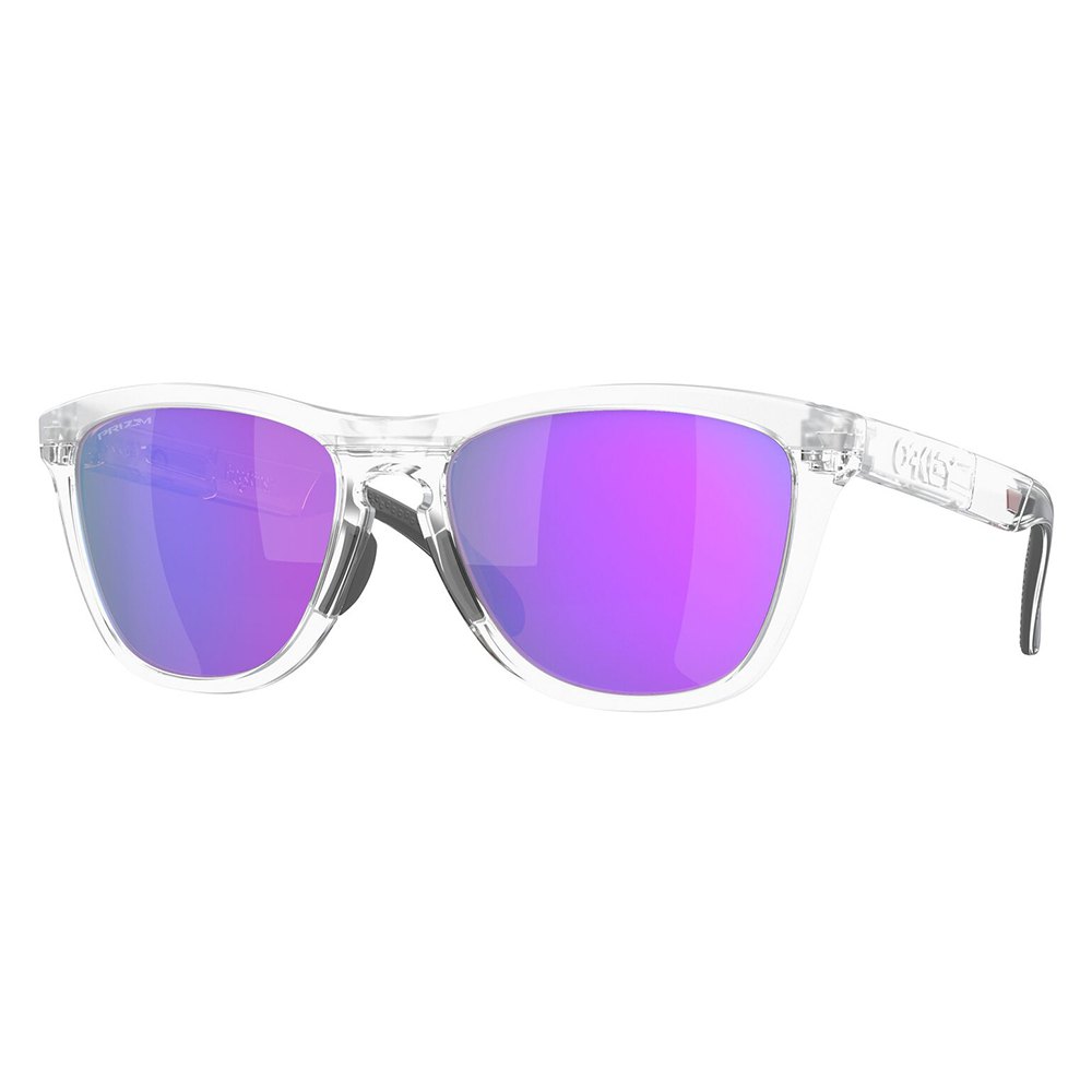 Купить Oakley OO9284-1255 Солнцезащитные очки Frogskins range Matte Clear Prizm Violet/CAT3 7ft.ru в интернет магазине Семь Футов