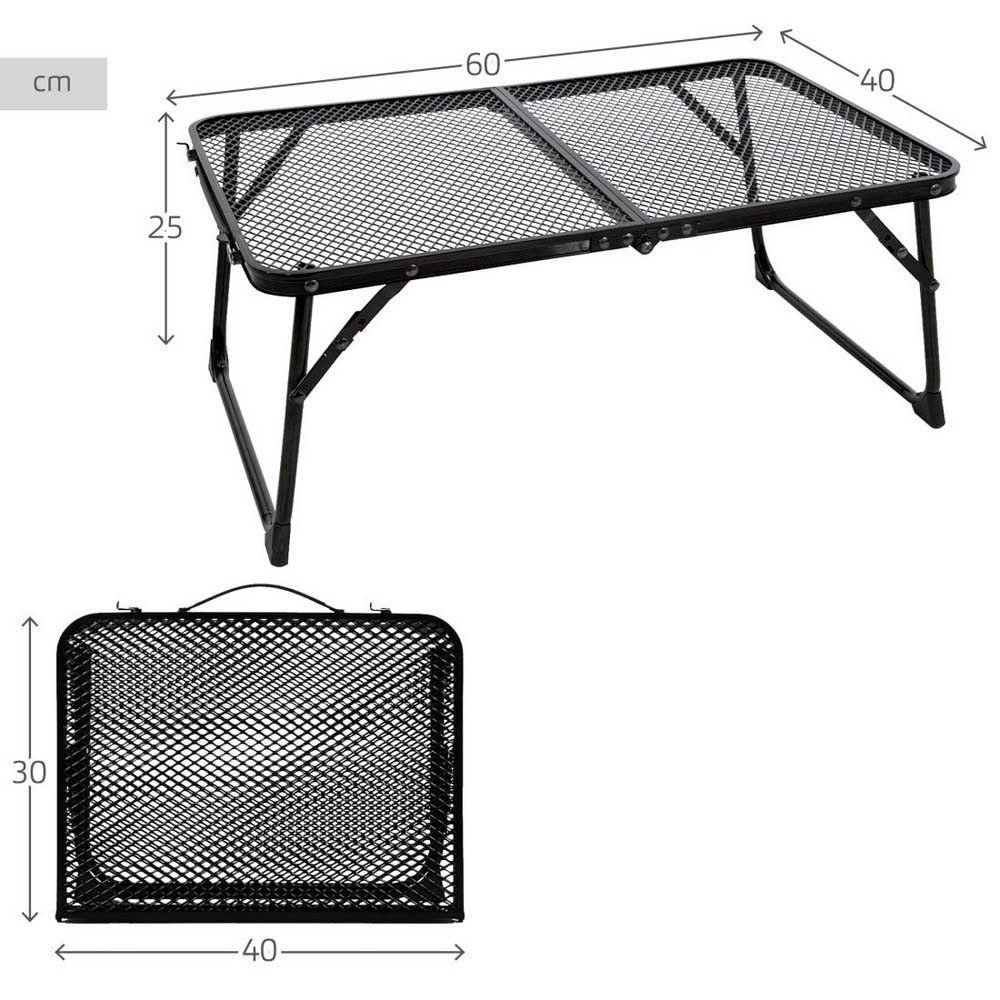 Купить Aktive 63084 маленький складной кемпинговый стол  Black 60x40x25 cm 7ft.ru в интернет магазине Семь Футов