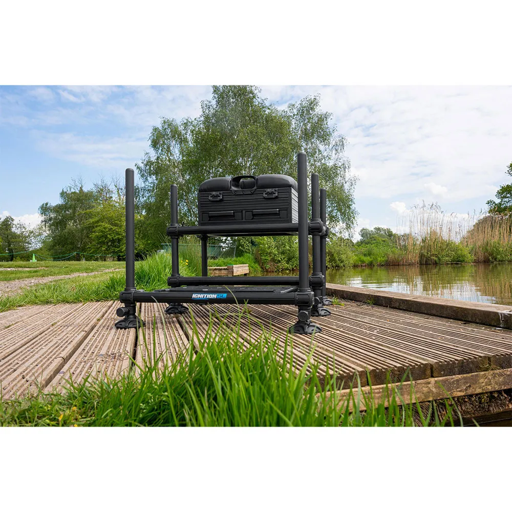 Купить Preston innovations p0120038 ящик сиденья Ignition SL Black 100x80x40 55 x 38 x 64 cm 7ft.ru в интернет магазине Семь Футов