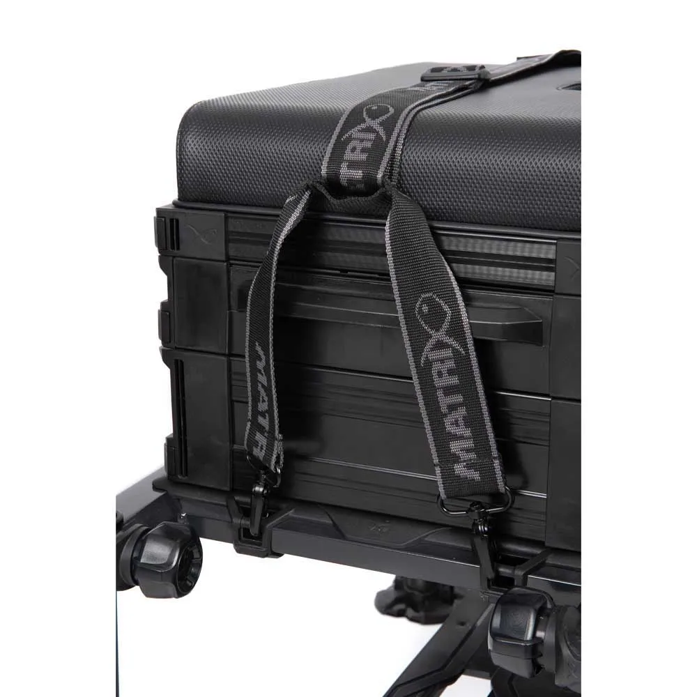 Купить Matrix fishing gmb200 рыболовный ящик с сиденьем F25 Pro Black 100x80x40 7ft.ru в интернет магазине Семь Футов