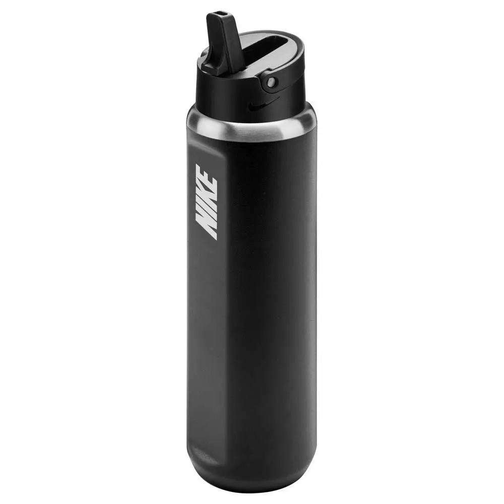 Купить Nike n101379509124 Бутылка SS Recharge Straw RFSH 709ml BlaBlaWhi 20x10x10 7ft.ru в интернет магазине Семь Футов