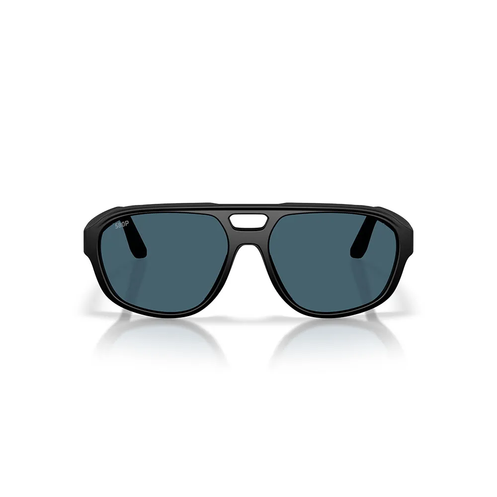 Купить Costa 06s9133-91330155 поляризованные солнцезащитные очки Street heat Matte Black 016 20x10x10 Gray 580P/CAT3 7ft.ru в интернет магазине Семь Футов