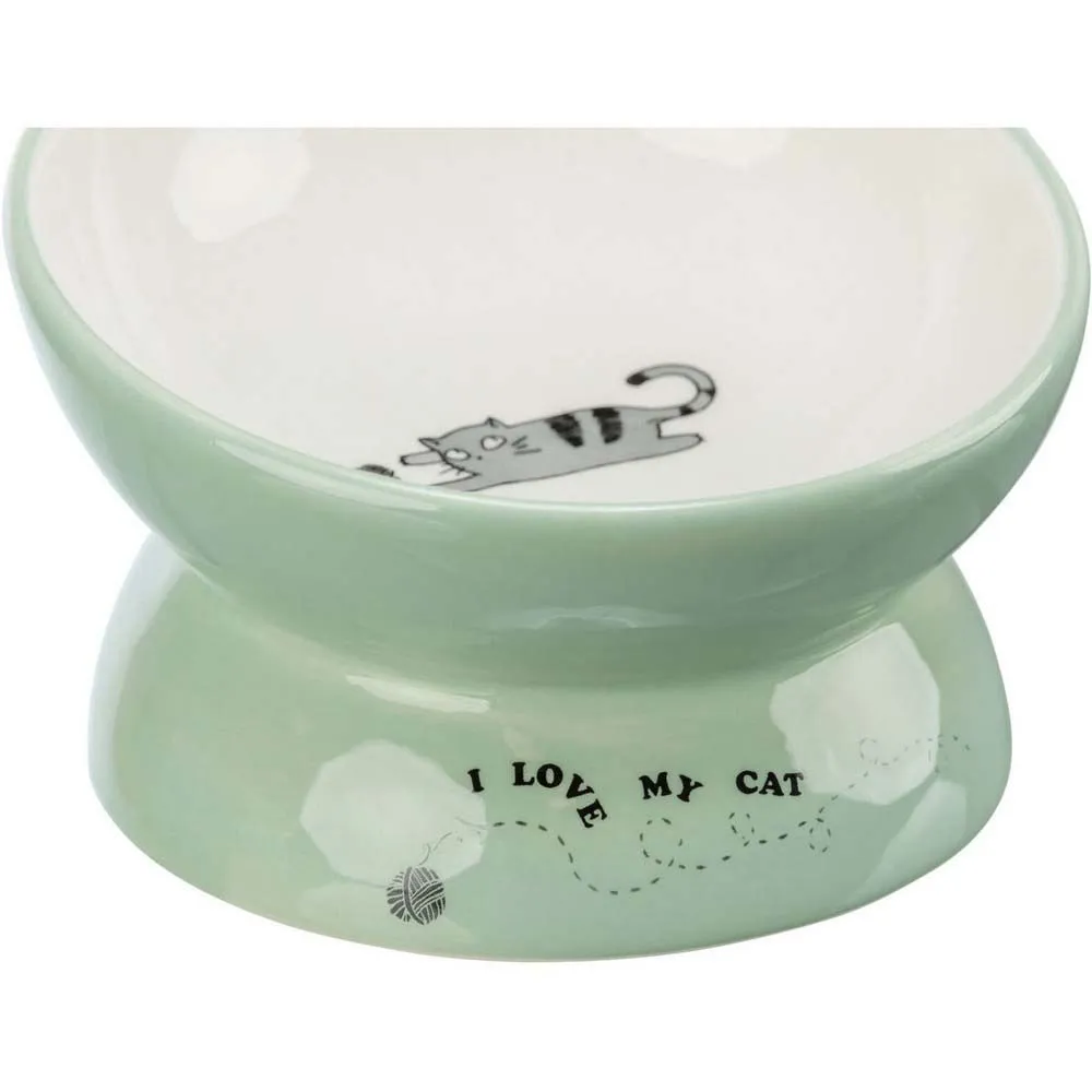 Купить Trixie 24470 миска 150ml Зеленый  Sage / White 7ft.ru в интернет магазине Семь Футов