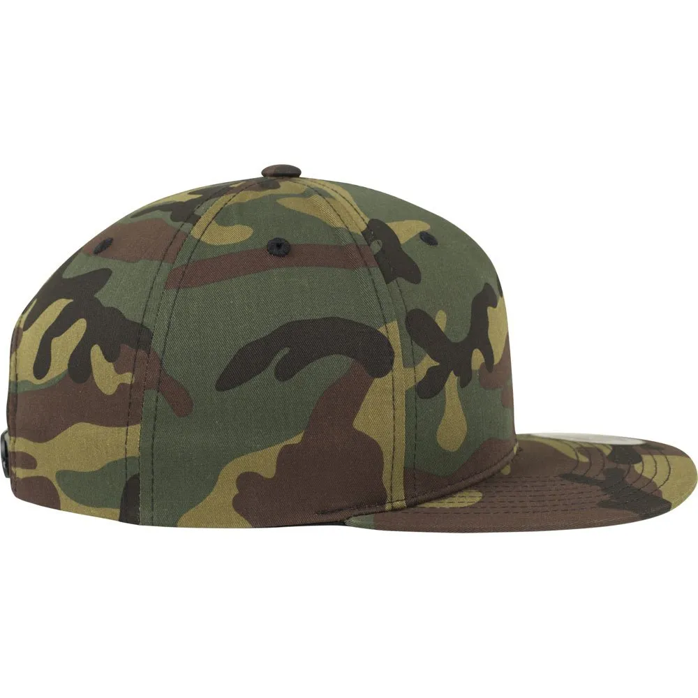 Купить Brandit 7047-10-OS Кепка Camo Classic Snapback Зеленый  Woodland 7ft.ru в интернет магазине Семь Футов