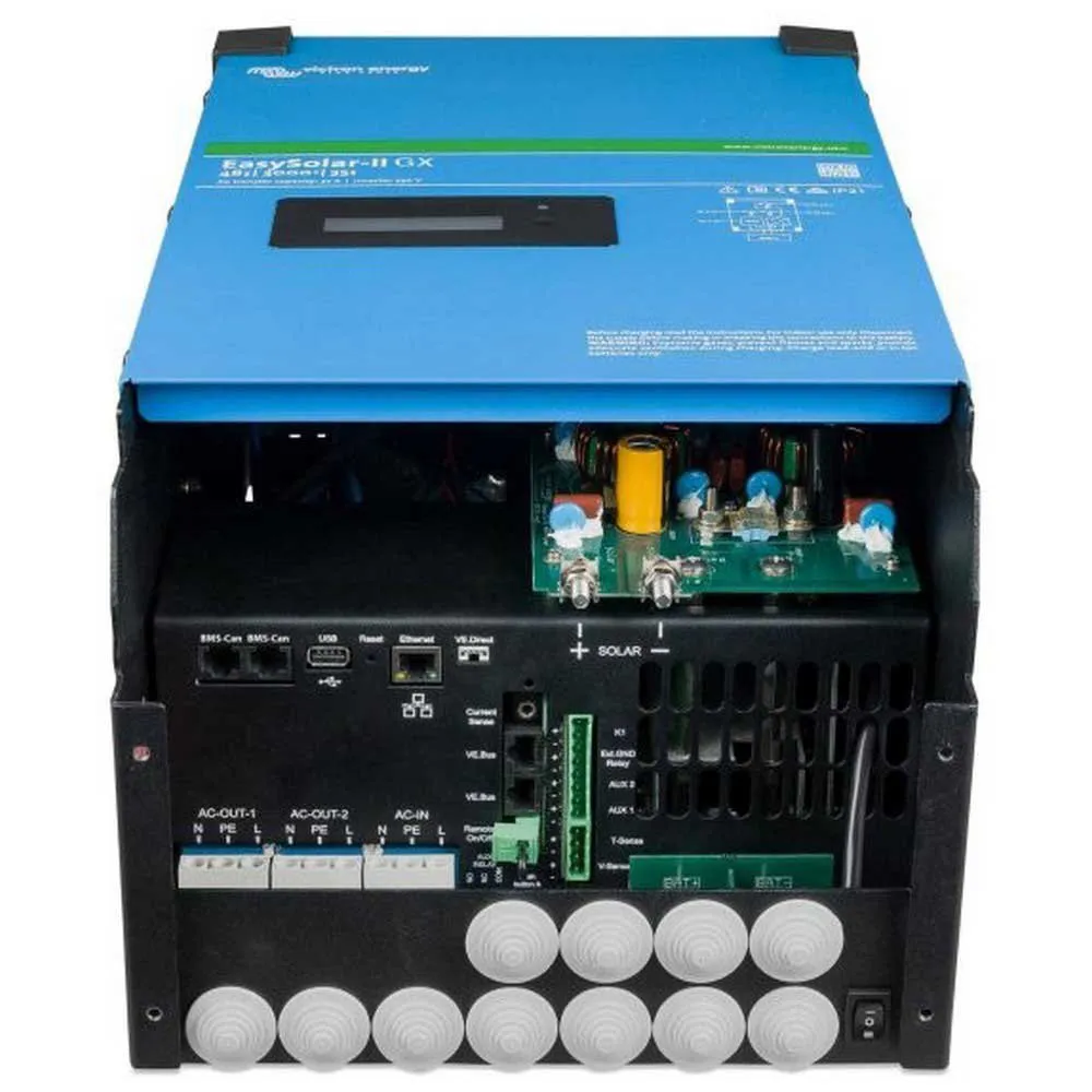 Купить Victron energy nt-1350 Конвертер Easysolar II 70A Light Blue 38x61x31 499 x 268 x 237 mm 7ft.ru в интернет магазине Семь Футов