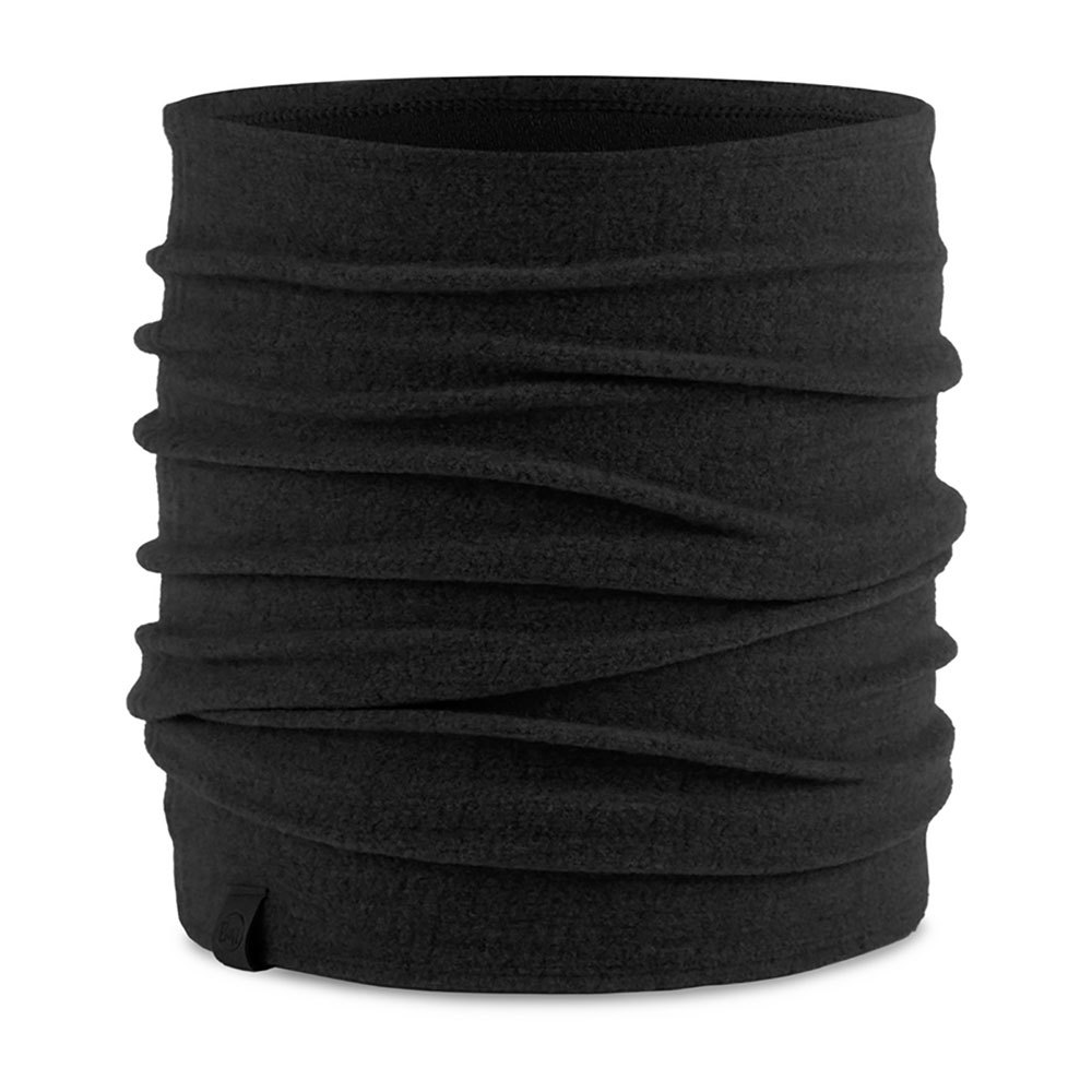 Купить Buff ® 129444.999.10.00 Шарф-хомут Merino Fleece Голубой Solid Black 7ft.ru в интернет магазине Семь Футов