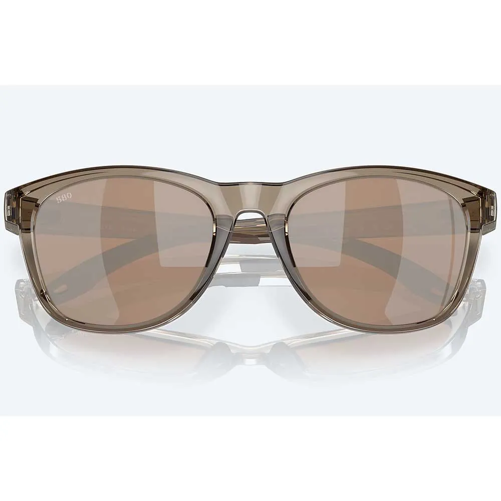 Купить Costa 06s9108-91080454 поляризованные солнцезащитные очки Aleta Taupe Crystal 25x12x10 Copper Silver Mirror 580P/CAT2 7ft.ru в интернет магазине Семь Футов
