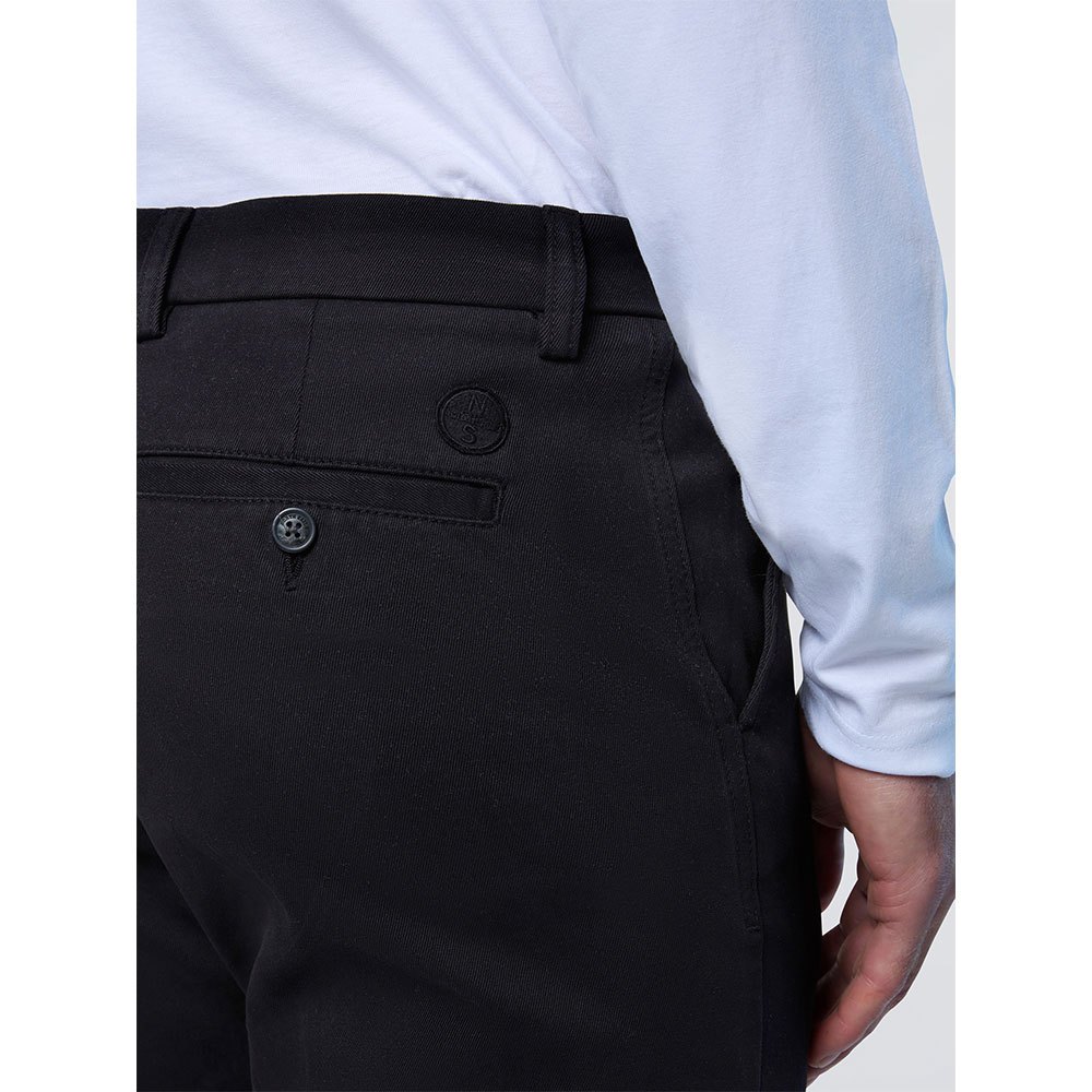 Купить North sails 673126-0999-36 Штаны чинос Defender Slim Fit Черный Black 36 7ft.ru в интернет магазине Семь Футов