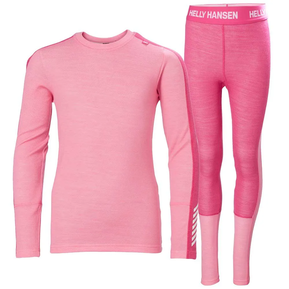 Купить Helly hansen 49403_068-140 Набор базовых слоев Lifa Merino Midweight Set Sugar Pink 60x40x40 9-10 Years 7ft.ru в интернет магазине Семь Футов