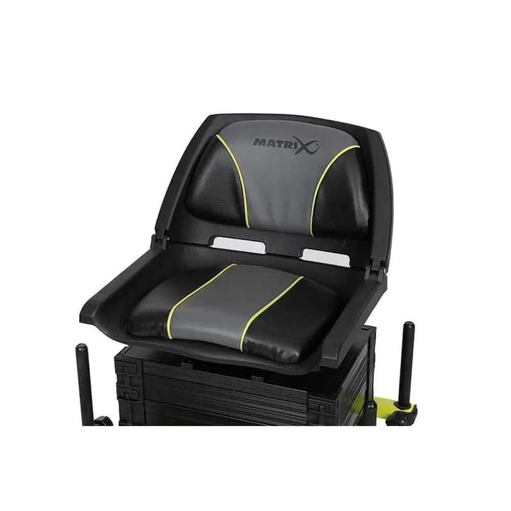Купить Matrix fishing gmb201 рыболовный ящик с сиденьем F25 Pro Seat Lime 100x80x40 7ft.ru в интернет магазине Семь Футов