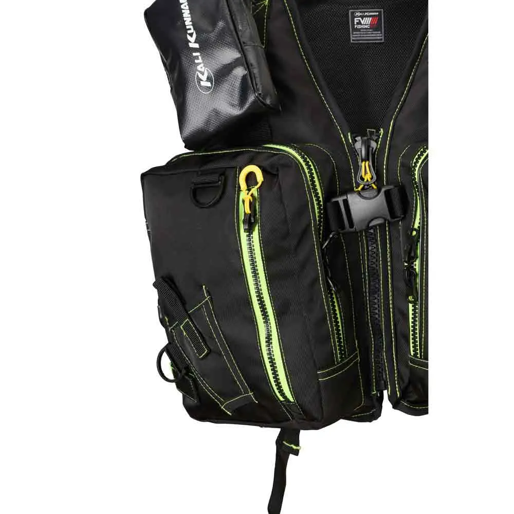 Купить Kali kunnan 98372 Жилет Coastal Черный  Black / Yellow 7ft.ru в интернет магазине Семь Футов