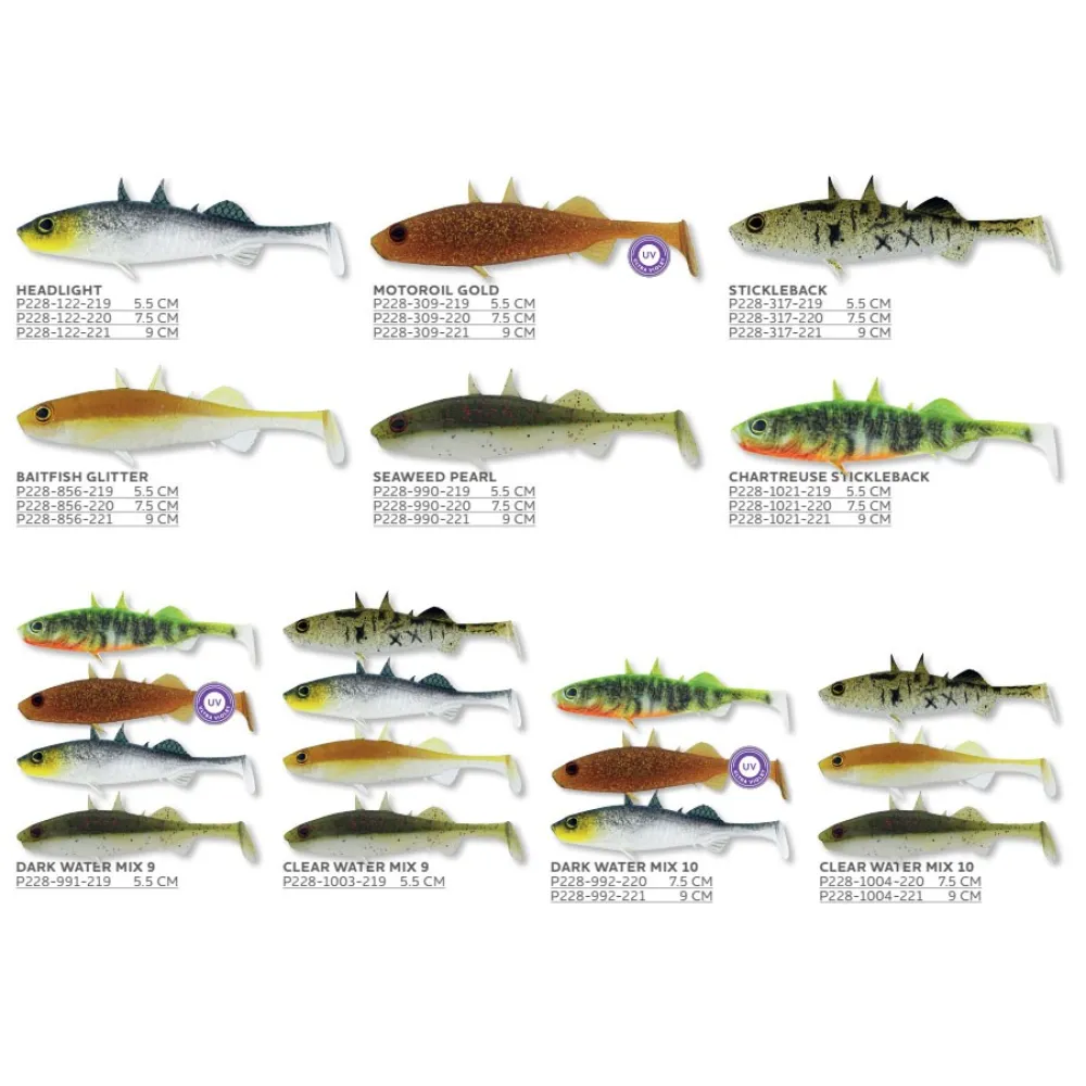 Купить Westin P228-309-221-UNIT Мягкий приманка Stanlet The Stickleback Shadtail 7g 90 mm 3 Единицы Motoroil Gold 7ft.ru в интернет магазине Семь Футов