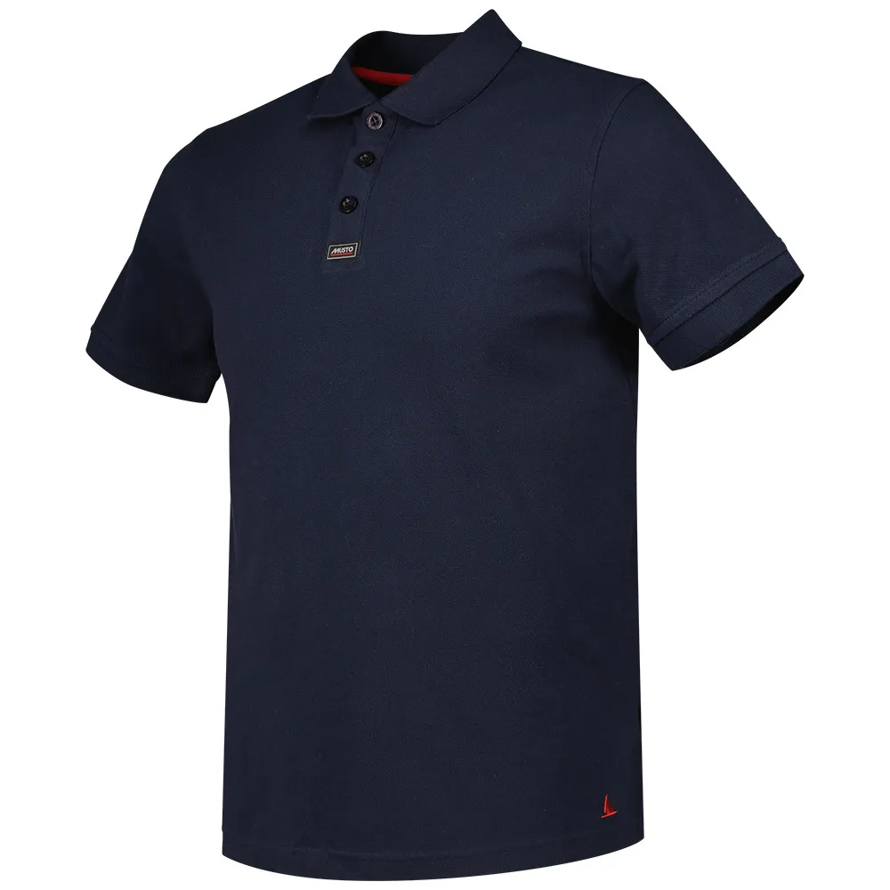 Купить Musto 80676-598-S Поло с короткими рукавами Голубой True Navy S 7ft.ru в интернет магазине Семь Футов