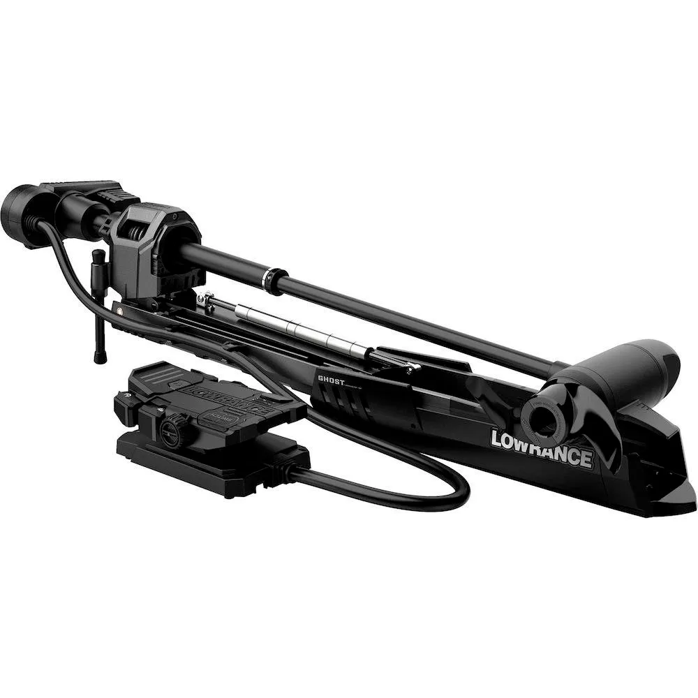 Купить Lowrance lw500 электродвигатель Ghost 47´´ Black 166x58x22 7ft.ru в интернет магазине Семь Футов