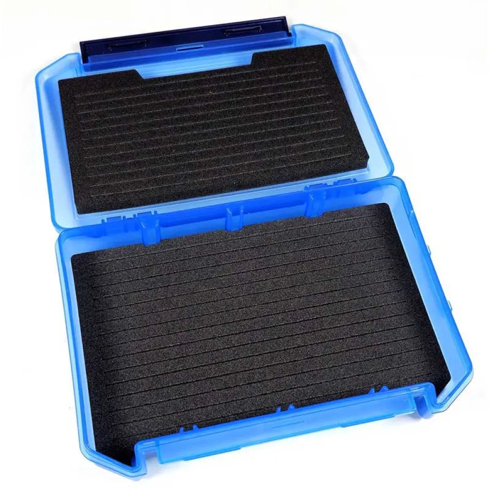 Купить Gamakatsu 000001-00000-01503-00 Рыболовный ящик Double Slit Foam 3200 Blue 20.8 x 14.7 x 4 cm 7ft.ru в интернет магазине Семь Футов