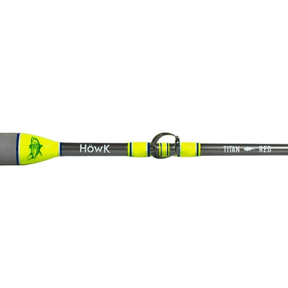 Купить Höwk HKTR Удилище для троллинга Titan Red Серебристый Black / Yellow 1.70 m 7ft.ru в интернет магазине Семь Футов