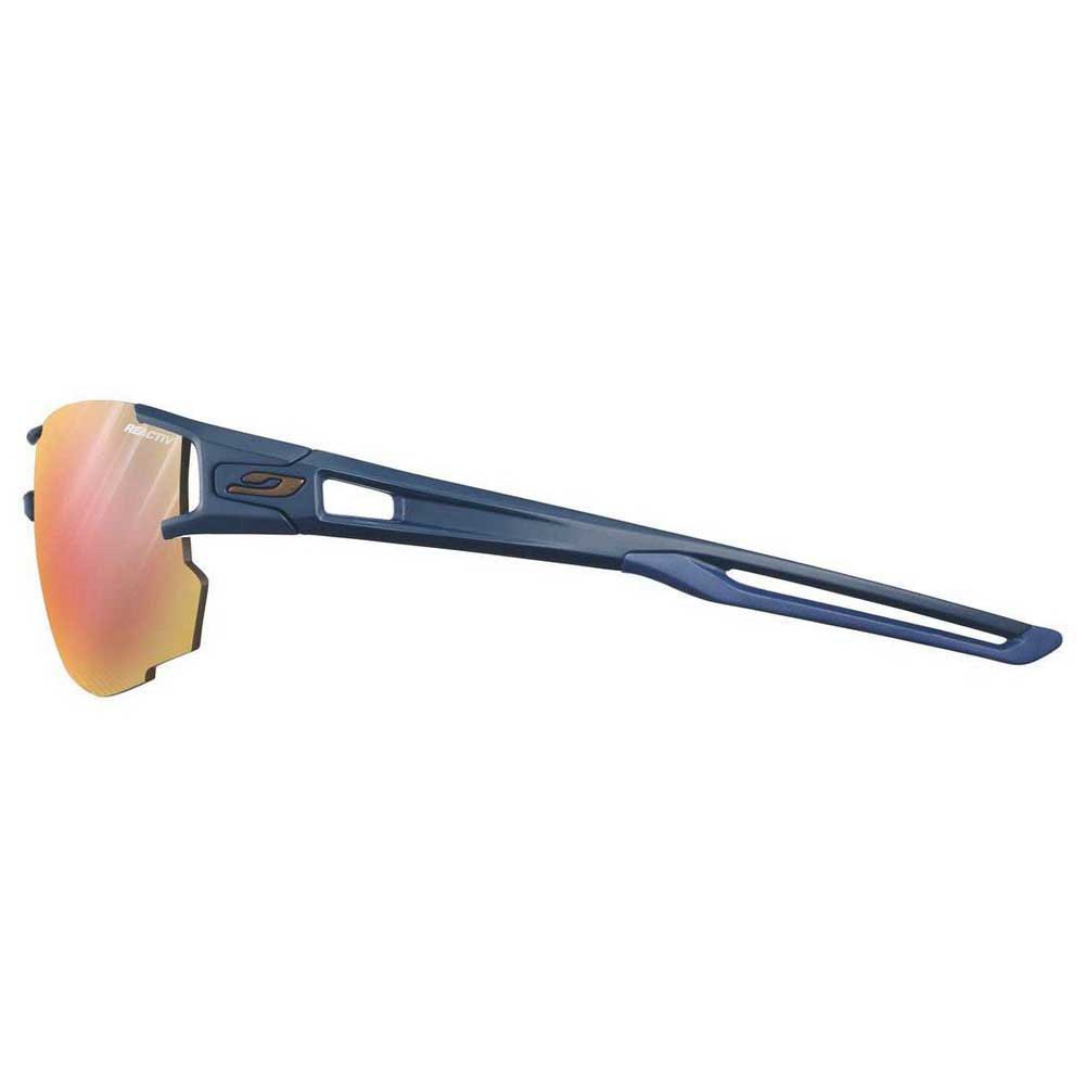 Купить Julbo J4963812 Aerolite Солнцезащитные очки фотохромные поляризованные Blue / Blue / Mulilayer Gold / Pink Reactiv Perforomance 1-3 LAG/CAT1-3 7ft.ru в интернет магазине Семь Футов