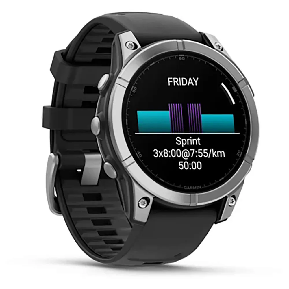 Купить Garmin 010-03025-00 Часы Fenix E 47 mm Amoled  Stainless Steel / Graphite 7ft.ru в интернет магазине Семь Футов