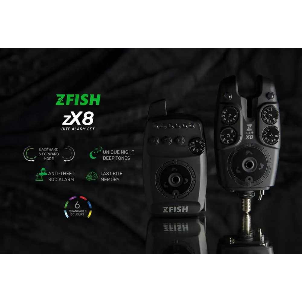 Купить Zfish zf-4933 сигнализация укуса Zx8 Pro 4+1 Black 25x20x12 7ft.ru в интернет магазине Семь Футов