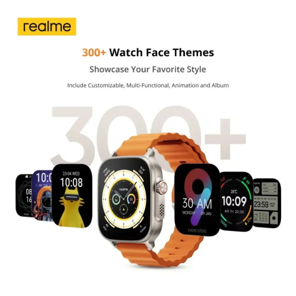 Купить Realme realme watch 5 black Смарт-часы Watch 5 15x13x8 7ft.ru в интернет магазине Семь Футов
