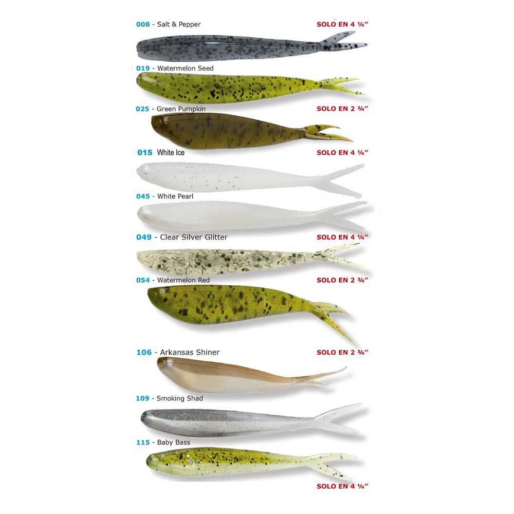 Купить Zoom bait 11081109 Tiny Fluke Мягкая приманка 76 mm Smokin Shad 7ft.ru в интернет магазине Семь Футов