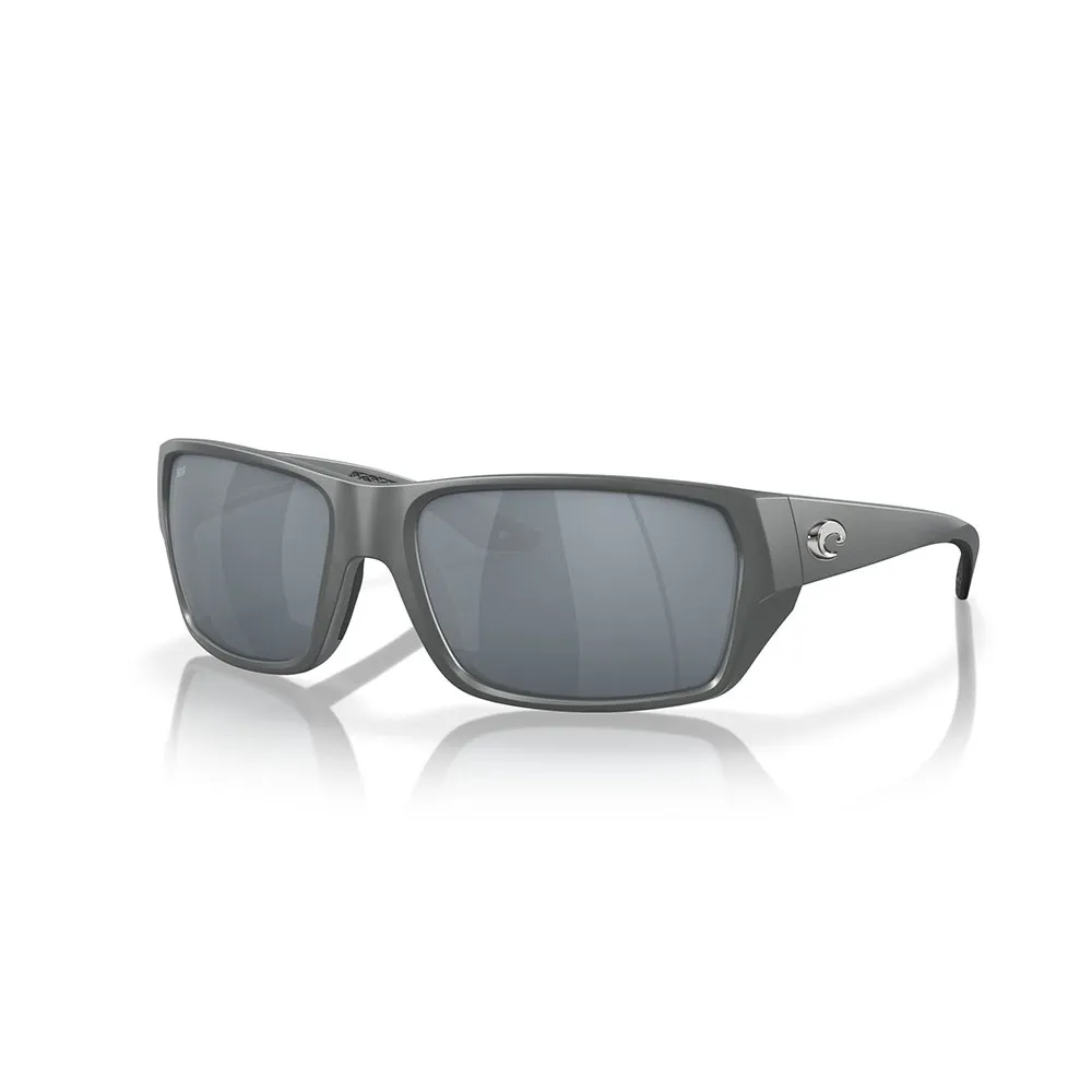 Купить Costa 06s9113-91131060 поляризованные солнцезащитные очки Tailfin Matte Gray 2 25x12x10 Gray Silver Mirror 580P/CAT3 7ft.ru в интернет магазине Семь Футов