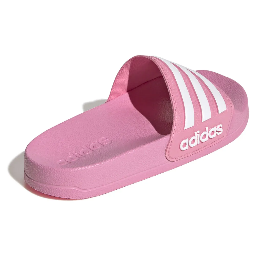 Купить adidas jp5786/32 Детские шлёпанцы для бассейна Adilette Shower Bliss Pink / Cloud White / Bliss Pink 32x20x10 EU 32 7ft.ru в интернет магазине Семь Футов