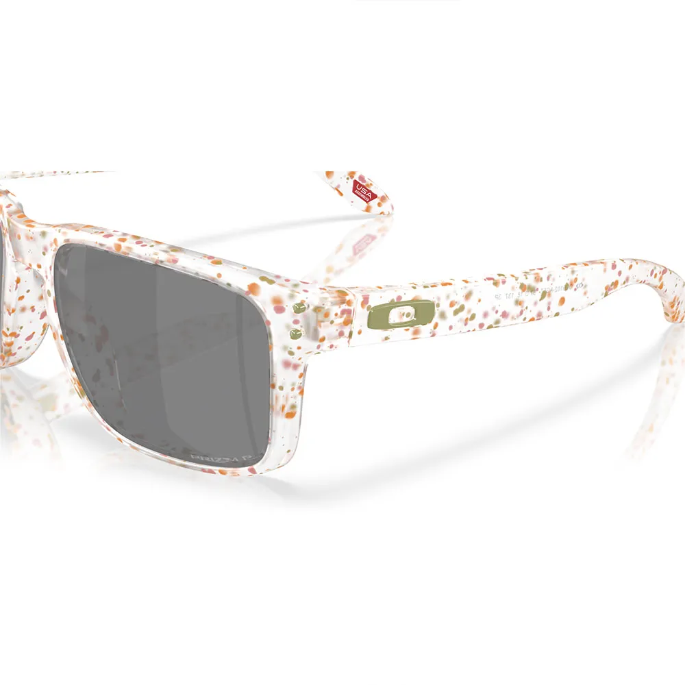 Купить Oakley OO9102-AG55 поляризованные солнцезащитные очки Holbrook Clear Terrazzo Prizm Black Polarized/CAT3 7ft.ru в интернет магазине Семь Футов