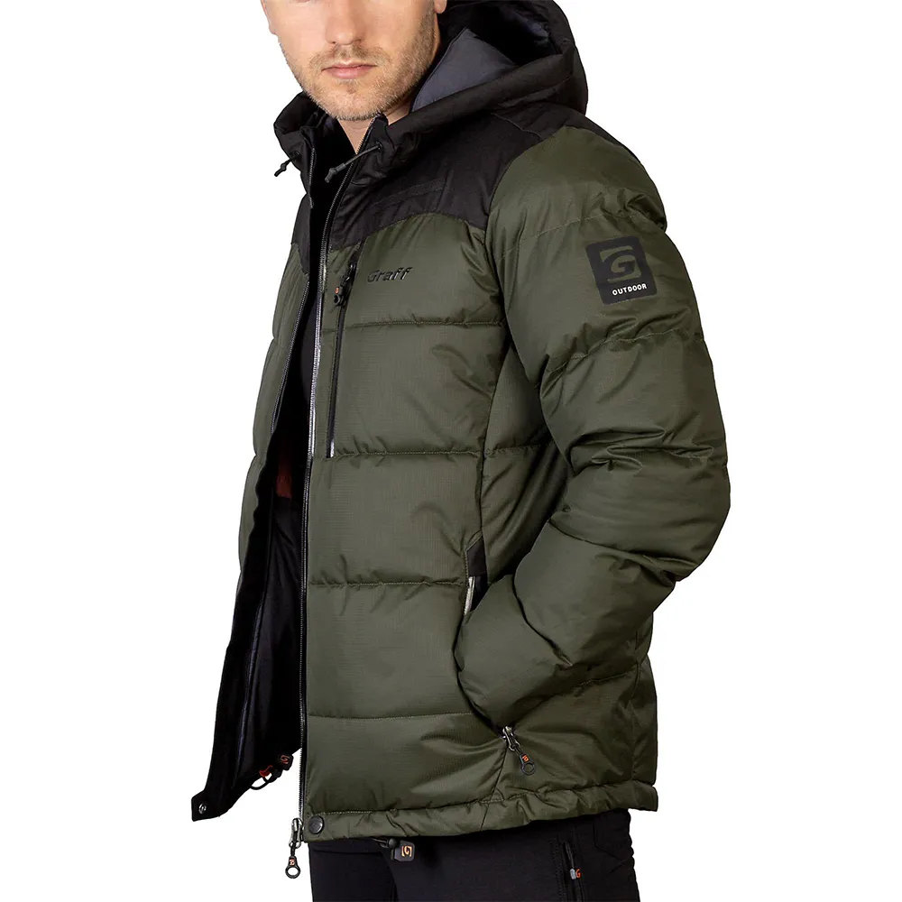 Купить Graff 645-o-m Куртка Primaloft® Quilted 645-O Black / Olive 60x40x25 7ft.ru в интернет магазине Семь Футов