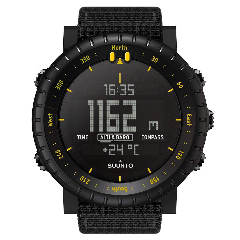Купить Suunto SS050276000 Core Часы Черный  Black / Yellow 7ft.ru в интернет магазине Семь Футов