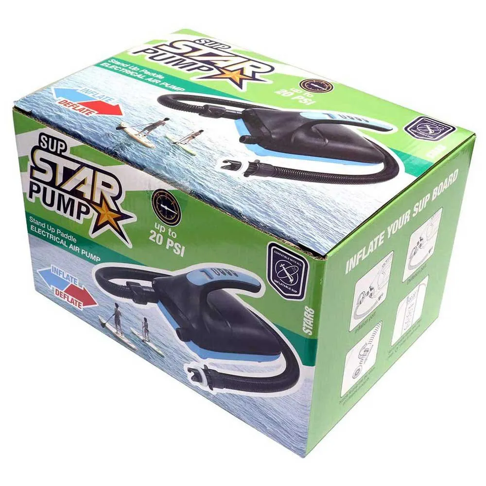 Купить Star hinchadorstar820psi 8 Портативный электрический насос для воздуха Black / Blue 62x27x50 7ft.ru в интернет магазине Семь Футов
