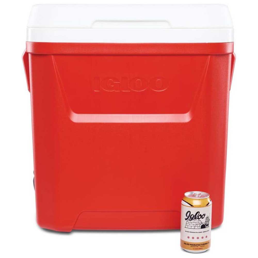 Купить Igloo coolers 34495 Laguna 57L жесткий портативный холодильник на колесиках Red 50 x 40 x 51 cm 7ft.ru в интернет магазине Семь Футов