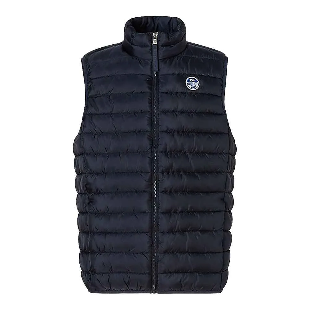 Купить North sails 603131-0802-3XL Жилет Skye Серый  Navy Blue 3XL 7ft.ru в интернет магазине Семь Футов