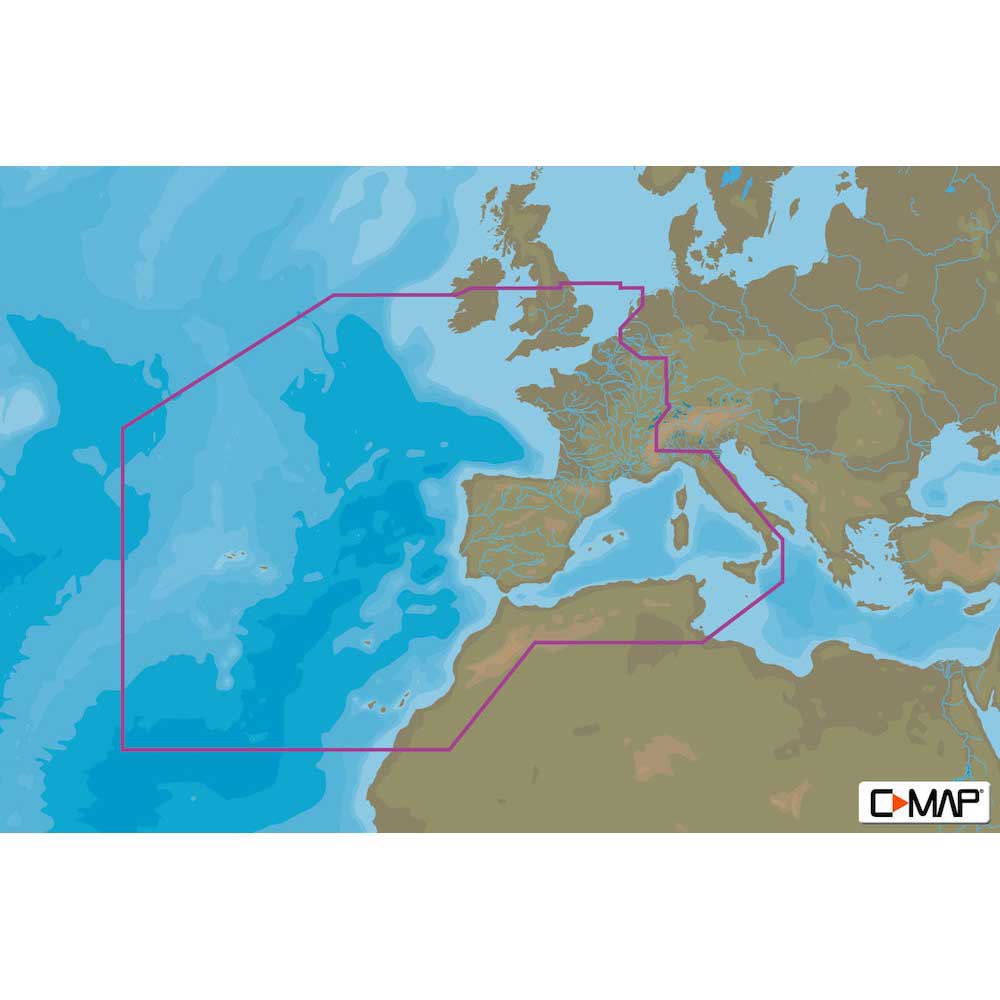 Купить C-map M-EW-M010-MS West European Coasts&West Med.-Max карта  Multicolour 7ft.ru в интернет магазине Семь Футов