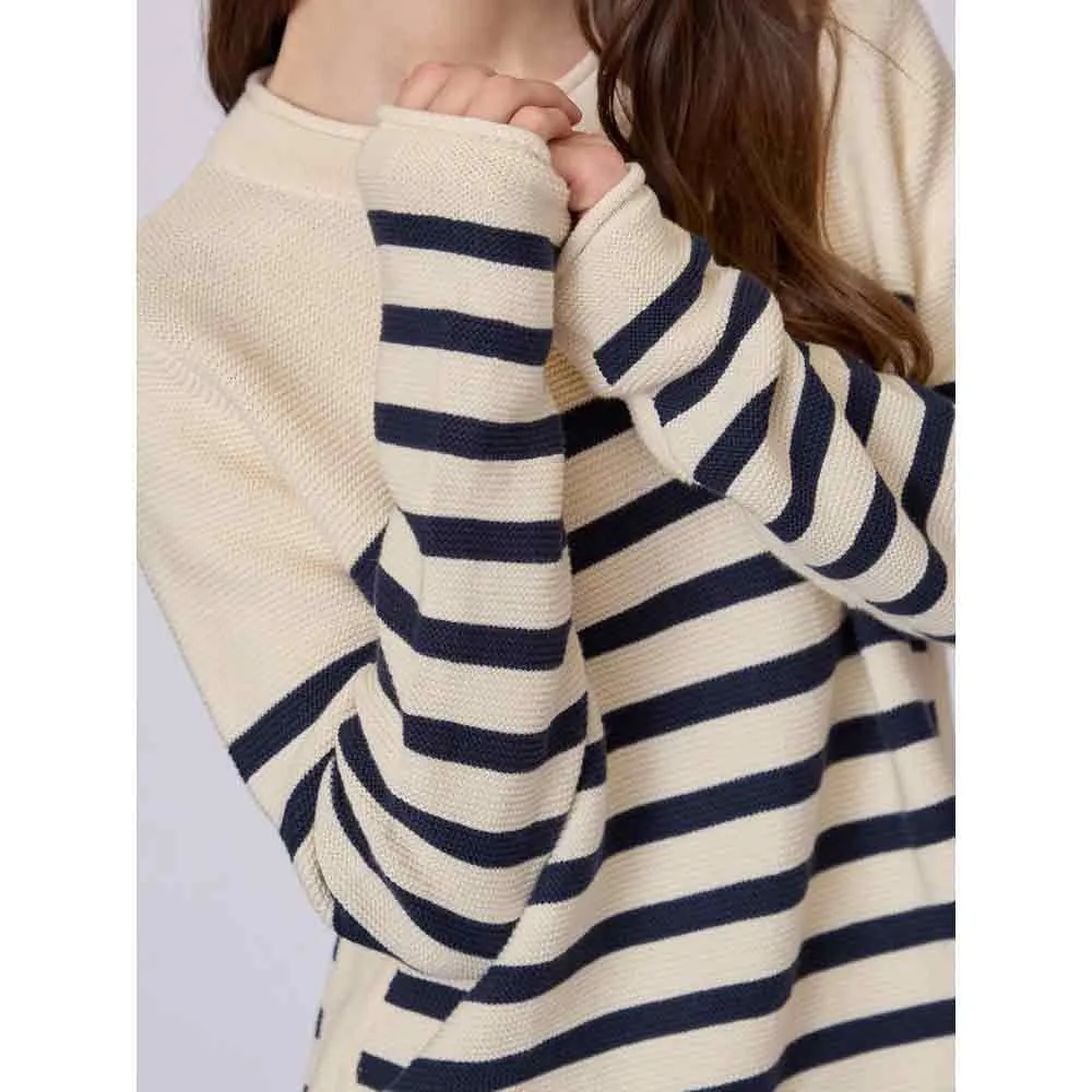Купить Redgreen 171632502-168-xxl Свитер Kathrine Navy Stripe 35x25x15 2XL 7ft.ru в интернет магазине Семь Футов