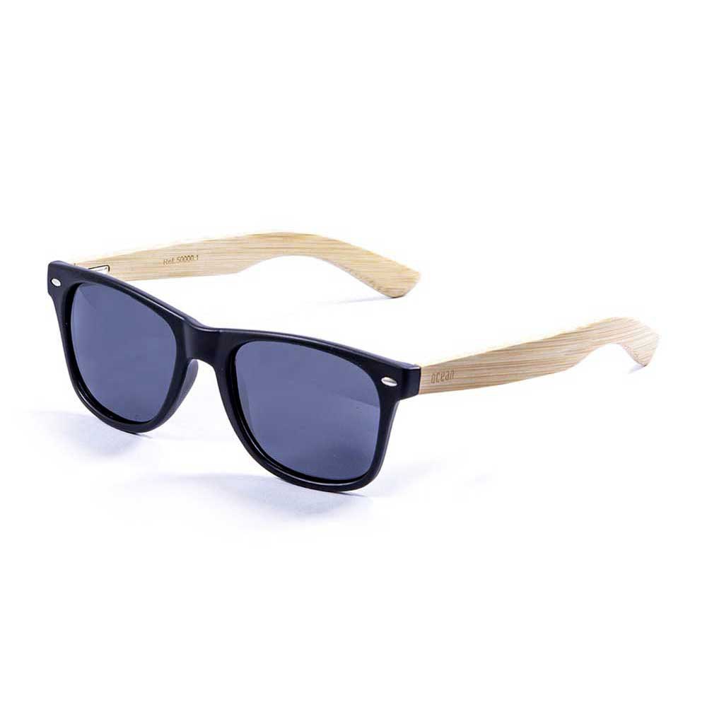 Купить Ocean sunglasses 50000.1 Деревянные поляризованные солнцезащитные очки Beach Black / 7ft.ru в интернет магазине Семь Футов