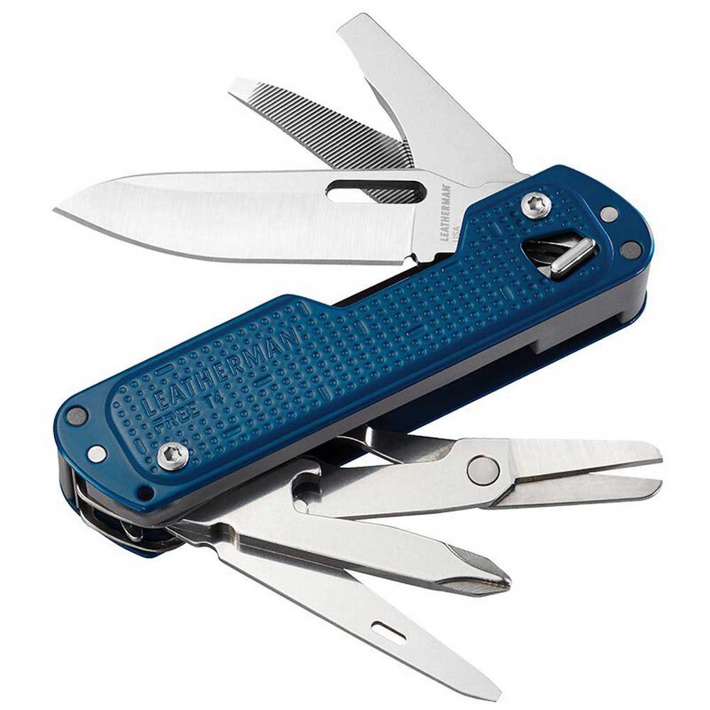 Купить Leatherman 832879 Free T4 Мульти Инструмент Серебристый Blue 7ft.ru в интернет магазине Семь Футов