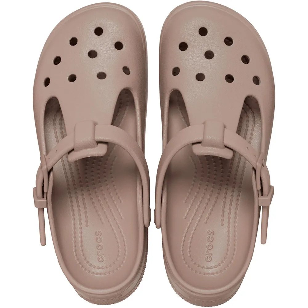 Купить Crocs 210581-214-m2w4 Деревянные башмаки Classic Mary Jane Taupe 35x25x15 EU 33 7ft.ru в интернет магазине Семь Футов