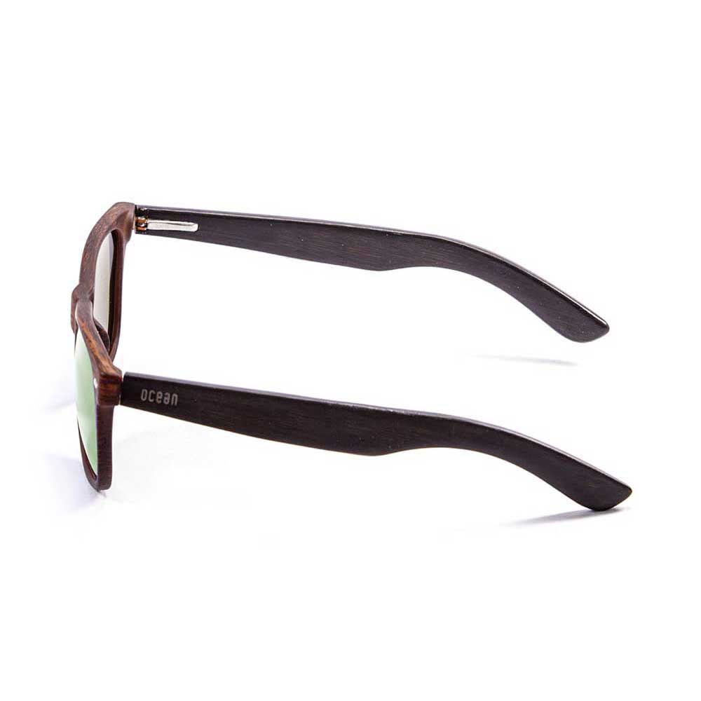 Купить Ocean sunglasses 50012.3 Деревянные поляризованные солнцезащитные очки Beach Brown / Brown Dark 7ft.ru в интернет магазине Семь Футов