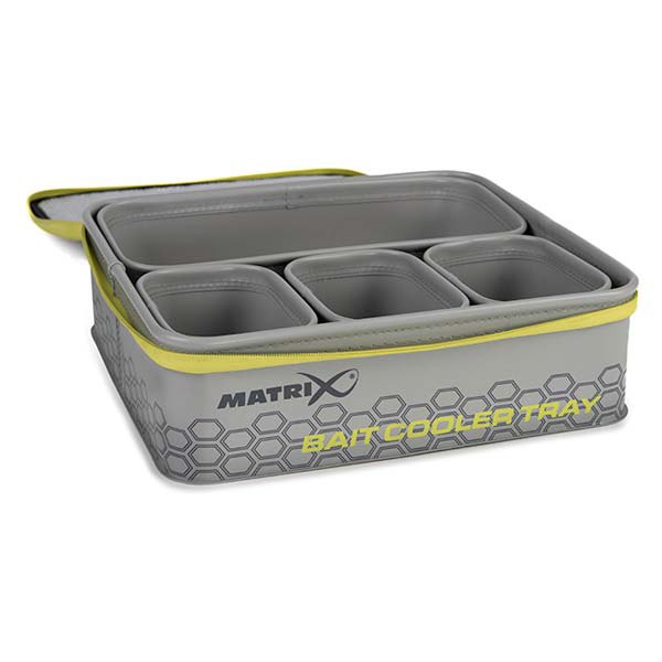 Купить Matrix fishing GLU172 EVA Bait Сумка-Холодильник Grey / Lime 7ft.ru в интернет магазине Семь Футов