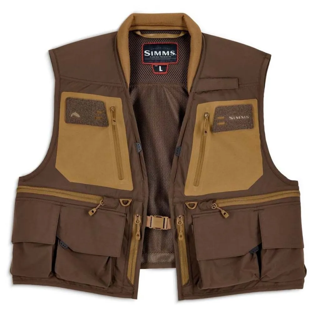 Купить Simms 14284-216-40 рыболовный жилет Headwaters Brown 30x20x20 L 7ft.ru в интернет магазине Семь Футов