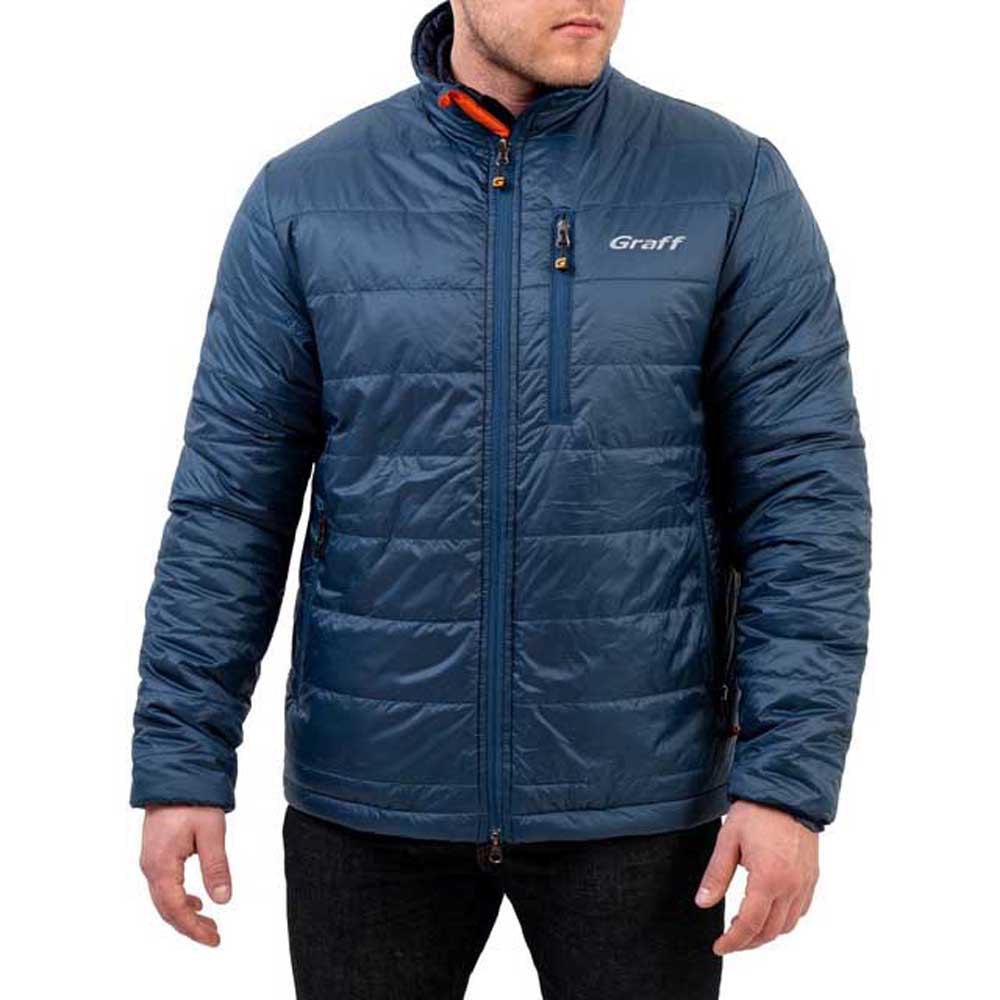 Купить Graff 644-O-1-M Куртка Quilted Outdoor Голубой  Blue M 7ft.ru в интернет магазине Семь Футов