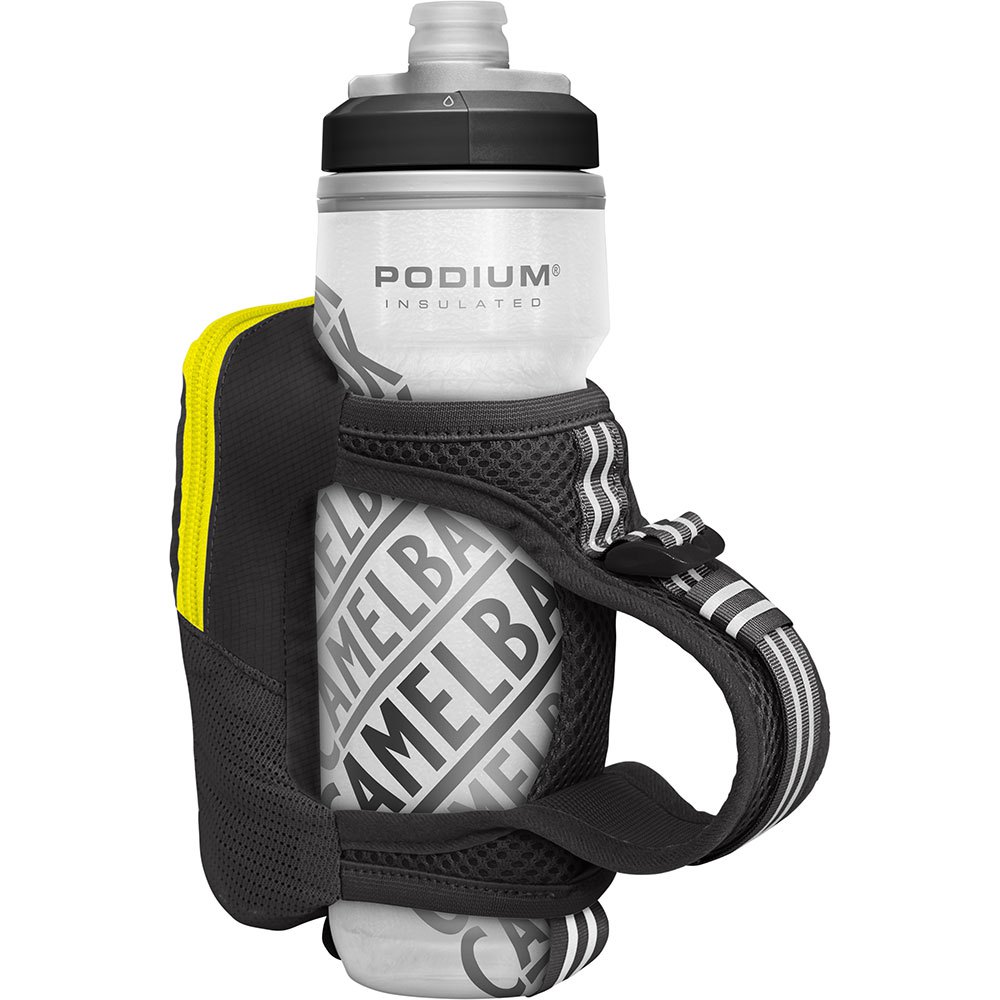 Купить Camelbak 2780.002000 Quick Grip Холод+Подиум Бутылка 600ml Бесцветный Black / Safety Yellow 7ft.ru в интернет магазине Семь Футов