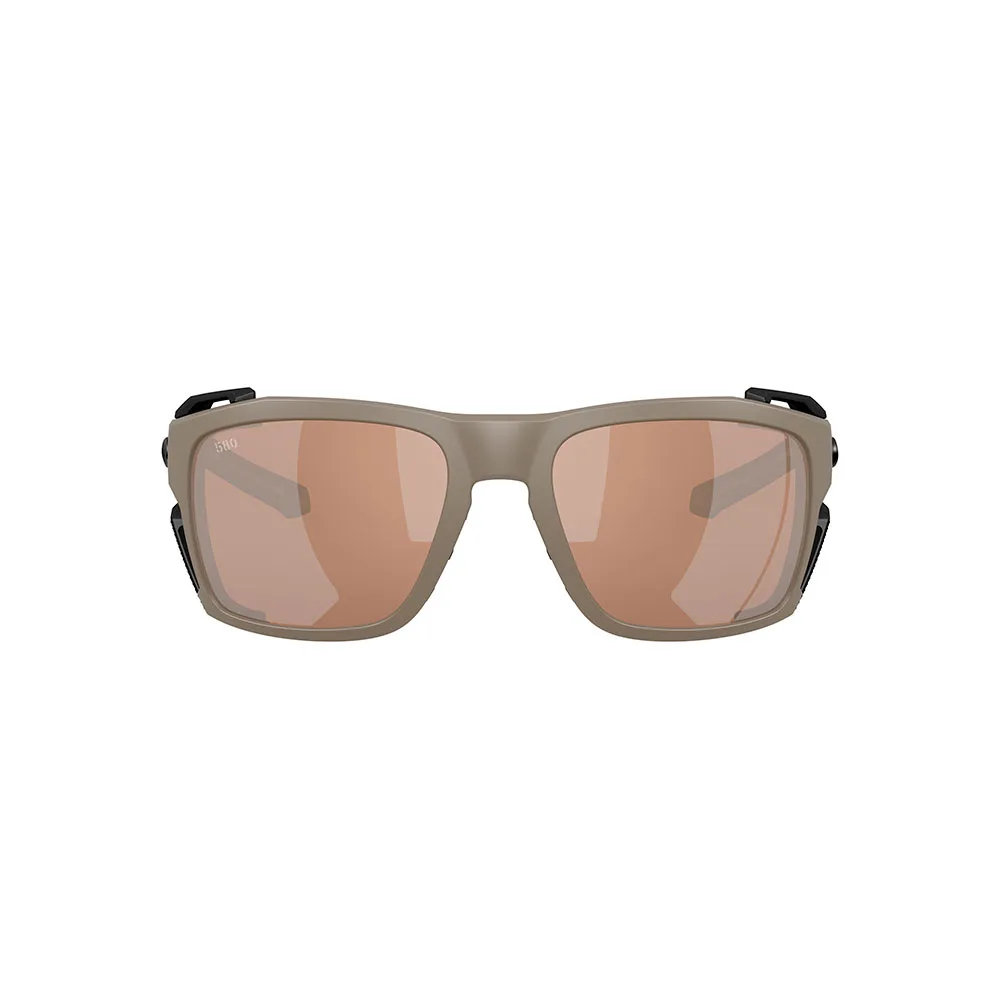 Купить Costa 06s9111-91110960 поляризованные солнцезащитные очки King tide 8 Matte Sand 20x10x10 Copper Silver Mirror 580G/CAT3 7ft.ru в интернет магазине Семь Футов