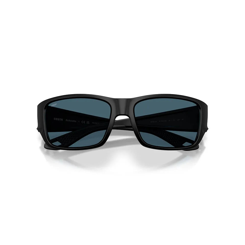 Купить Costa 06s9132-91320156 поляризованные солнцезащитные очки Schoolie Matte Black 013 20x10x10 Gray 580P/CAT3 7ft.ru в интернет магазине Семь Футов